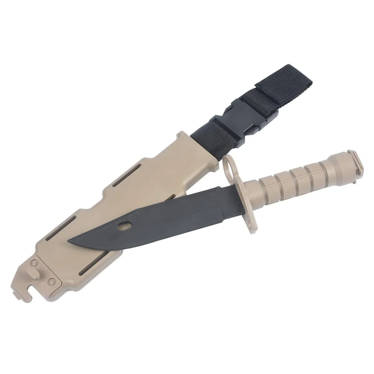 MP Dummy Knife/Bayonet Plastic M9 Dark Earth